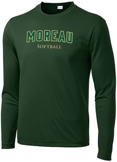 Sport-Tek Long Sleeve Competitor Tee, Forest Green